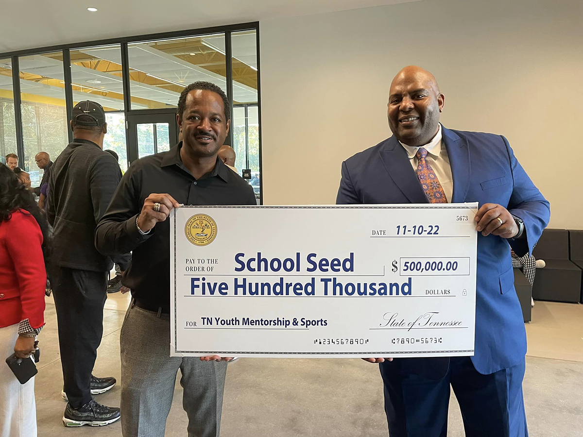 SchoolSeed Awarded a Check